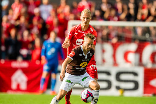 Kristoffer Ramos Barmen of Brann and Tonny Brochmann