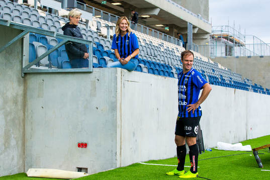 Sirius Niklas Busch Thor med sin fru Ebba Busch Thor