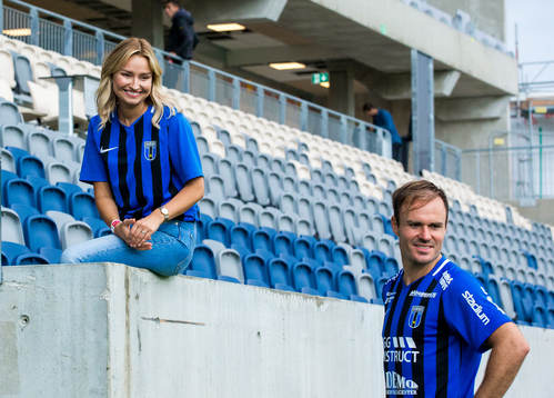 Sirius Niklas Busch Thor med sin fru Ebba Busch Thor