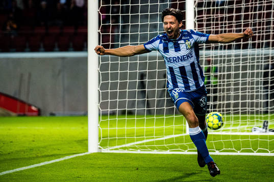 IFK Göteborgs Lasse Vibe jublar