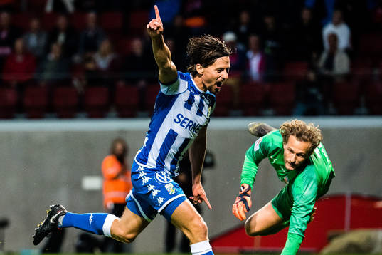 IFK Göteborgs Lasse Vibe gör 1-2