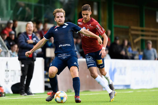 Utsiktens Erik Gunnarsson och Örgrytes Fredrik Zanjanchi