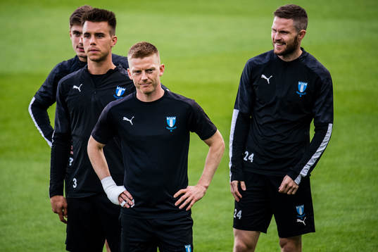 Jonas Knudsen, Anders Christiansen and Lasse Nielsen of