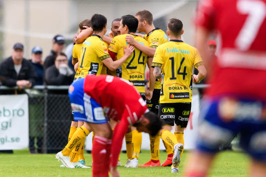 Elfsborgs spelare jublar