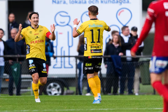 Elfsborgs Stefan Ishizaki jublar efter 1-3