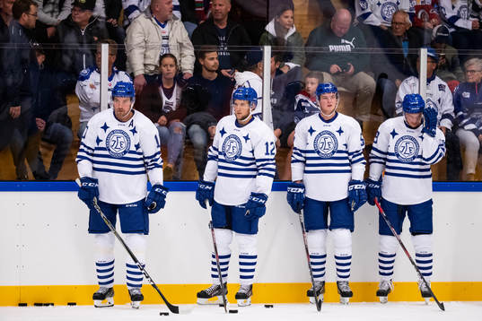 Leksands Johan Fransson, Fredrik Forsberg , Calle Själin