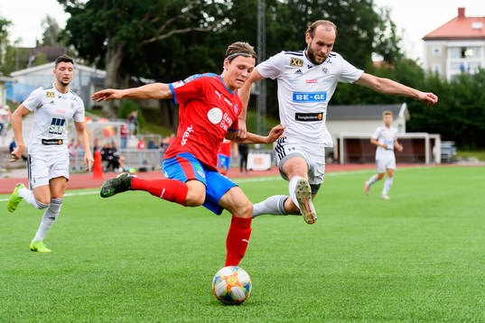 Helsingborgs Filip Sjöberg och Oskarshamns Christopher