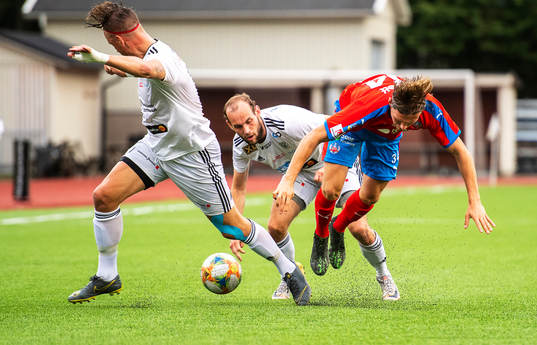 Oskarshamns Sonny Karlsson och Christopher Christensson