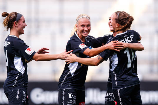 Göteborgs spelare jublar