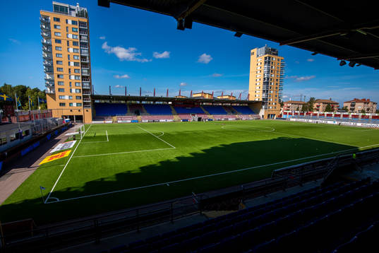 Generell vy över Tunavallen