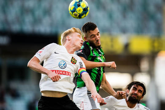 Brommapojkarnas Gustav Sandberg Magnusson och Alexander