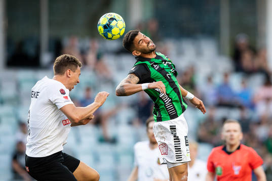 GAIS Paulo Marcelo och Brommapojkarnas Marcus Hansson