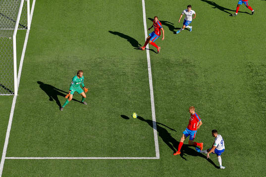 Mål 3-0 av IFK Norrköpings Sead Haksabanovic förbi