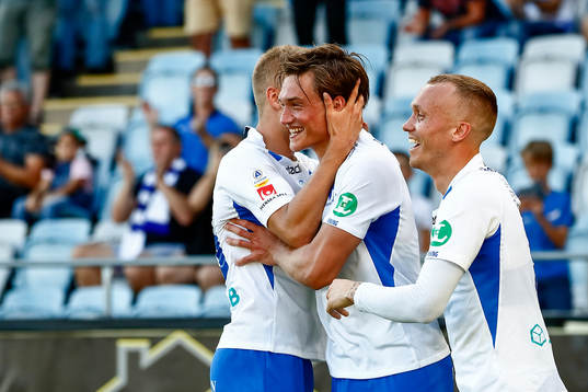 IFK Norrköpings Rasmus Lauritsen och Gudmundur