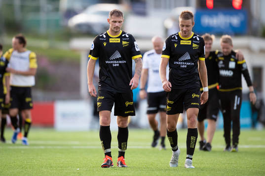 Joackim Jørgensen and Henrik Robstad of Start