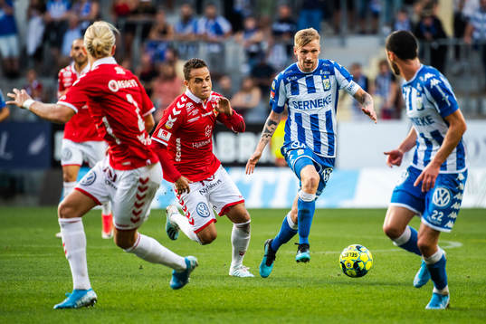 Kalmars Rafael Gimenes Da Silva och IFK Göteborgs