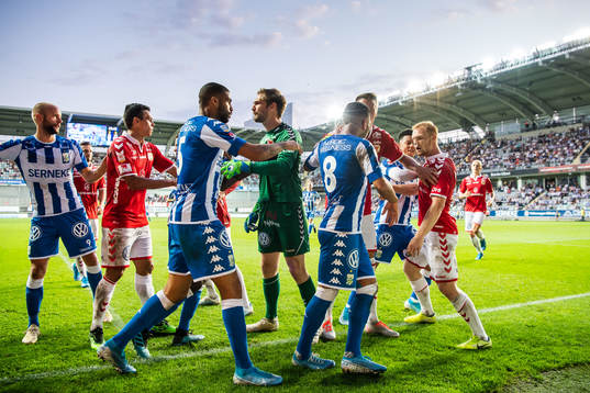 Upprört mellan spelarna