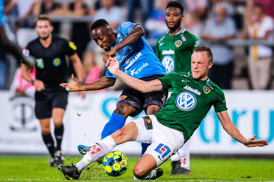 Halmstads Sadat Karim och Jönköpings Joakim Karlsson