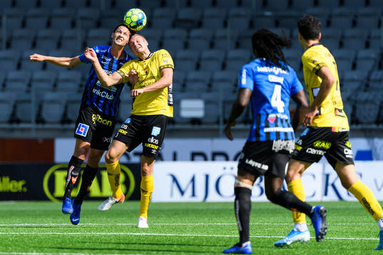 Elfsborgs Stian Rode Gregersen och Sirius Philip Haglund