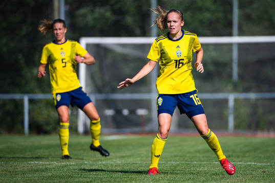Hanna Lundkvist of Sweden during the women's