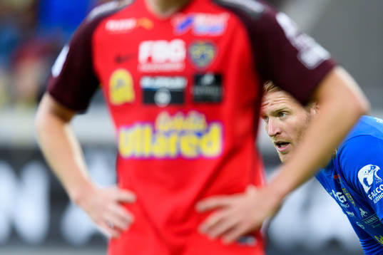 Falkenbergs målvakt Hampus Nilsson