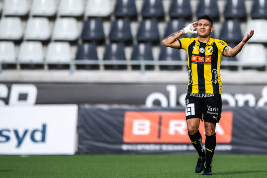 Häckens Paulinho jublar