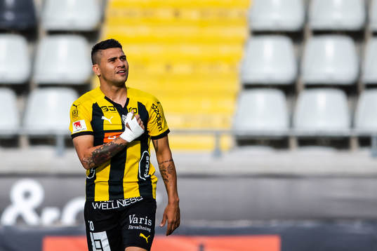 Häckens Paulinho jublar