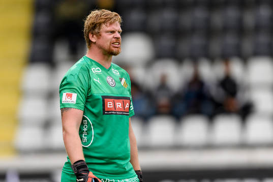 Häckens målvakt Christoffer Källqvist
