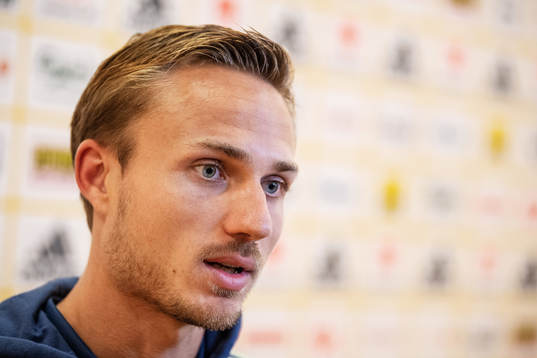 Pierre Bengtsson of the Swedish national football team