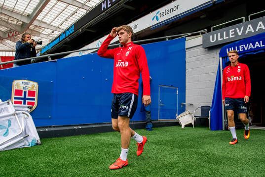 Philip Slørdahl of Norway ahead of a training session on September 3, 2019 in Oslo.