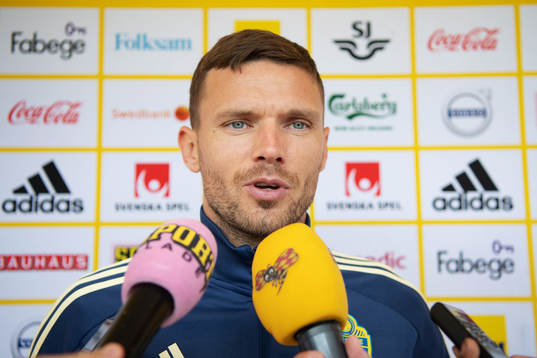 Marcus Berg of the Swedish national football team