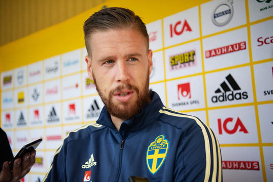 Pontus Jansson of the Swedish national football team