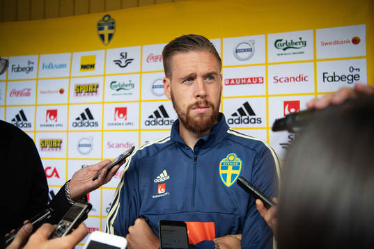 Pontus Jansson of the Swedish national football team