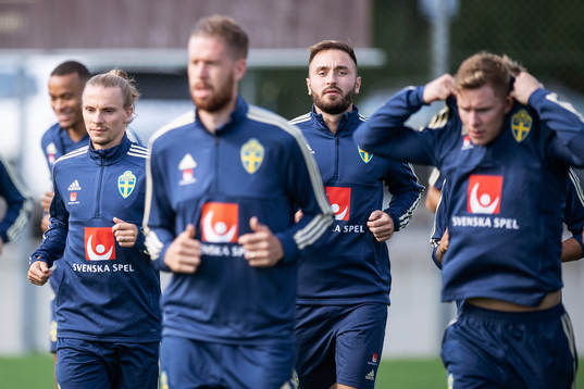 Niklas Hult, Pontus Jansson and Muamer Tankovic of the