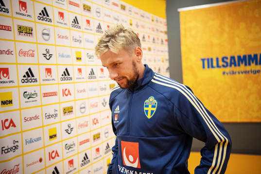 Emil Forsberg of the Swedish national football team