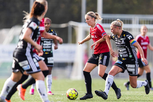 Limhamn Bunkeflos Amanda Kander och Piteås Ellen Löfqvist