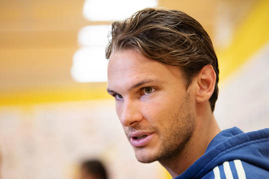 Albin Ekdal of the Swedish national football team