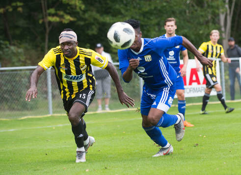  i matchen i division 2 mellan Asarum och IFK Hässleholm i Asarum 7 september 2019.  