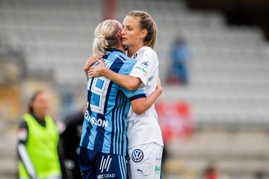 Rosengårds Nathalie Björn och Djurgårdens Petronella