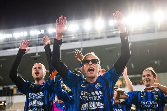 Sirius Christer Gustafsson jublar