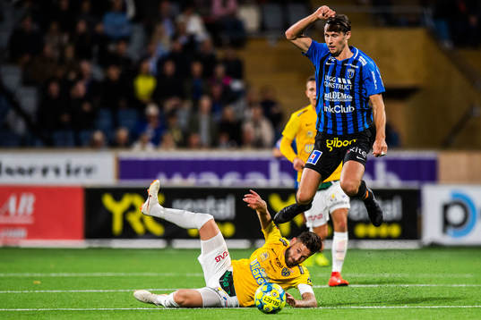 Falkenbergs Tibor Joza och Sirius Philip Haglund