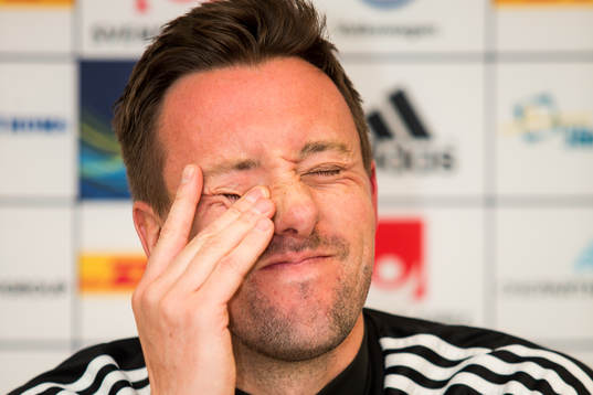 Östersunds tränare Ian Burchnall