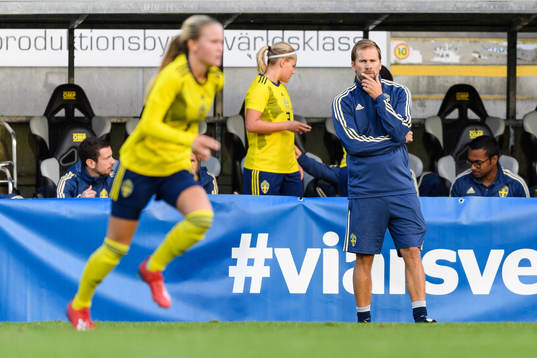 Sveriges förbundskapten Pär Lagerström