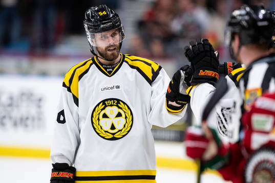 Brynäs Jonathan Sigalet jublar