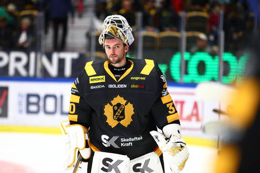 Skellefteås målvakt Gustaf Lindvall