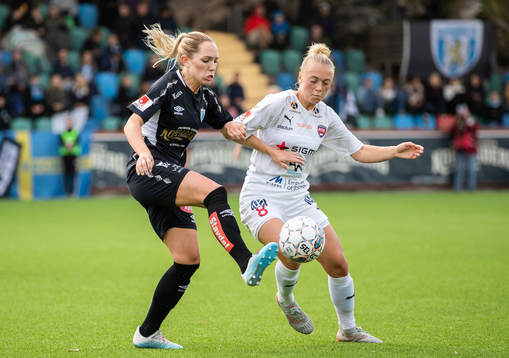 Rosengårds Hanna Bennison och Göteborgs Elin Rubensson