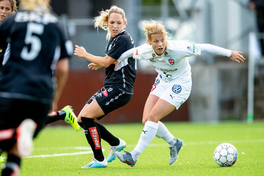 Rosengårds Anna Anvegård mot Göteborgs Elin Rubensson