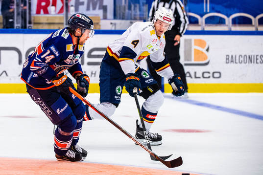 Växjös Emil Pettersson och Djurgårdens Marcus Högström