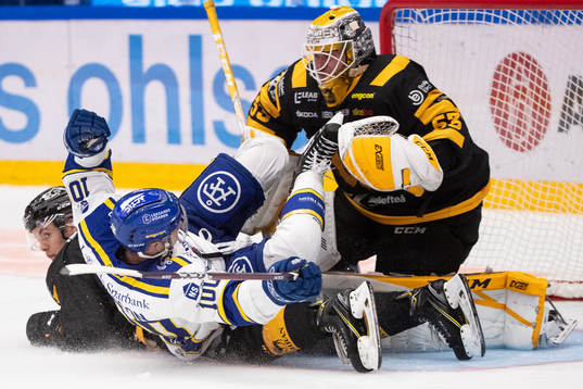 Leksands Martin Karlsson och Skellefteås Oskar Östlund