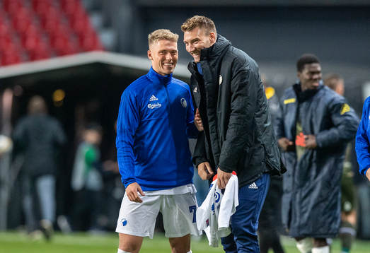  Viktor Fischer (7), FC København and Nicklas Bendtner (32), FC København]